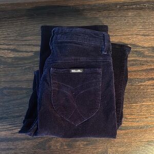 ROLLA'S Women's Corduroy Jeans - Navy